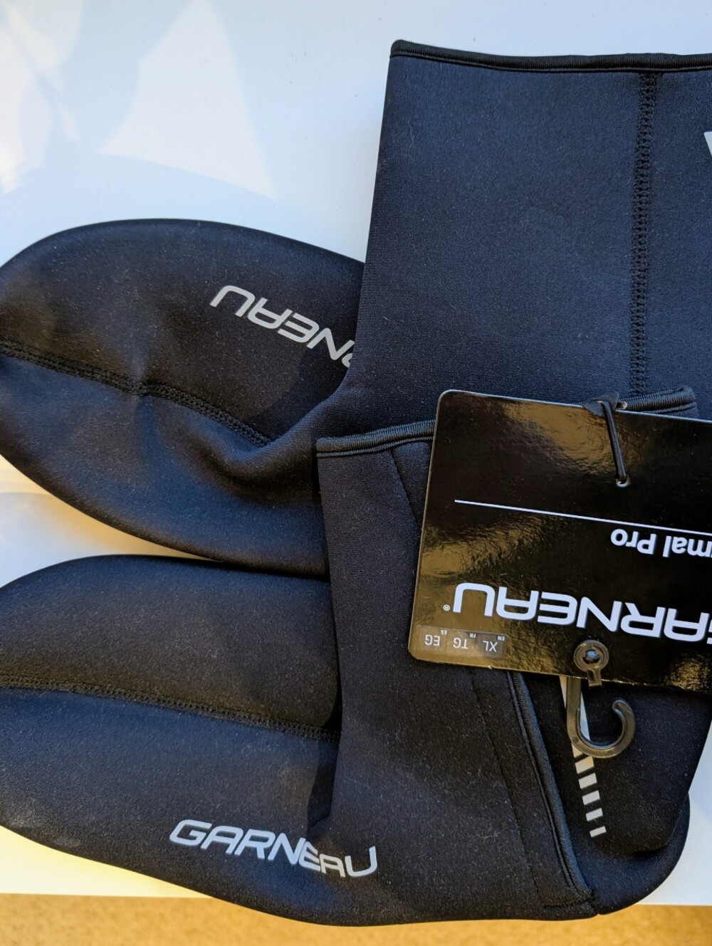 GARNEAU Thermal Pro Shoes Covers - Unisex XL - Black